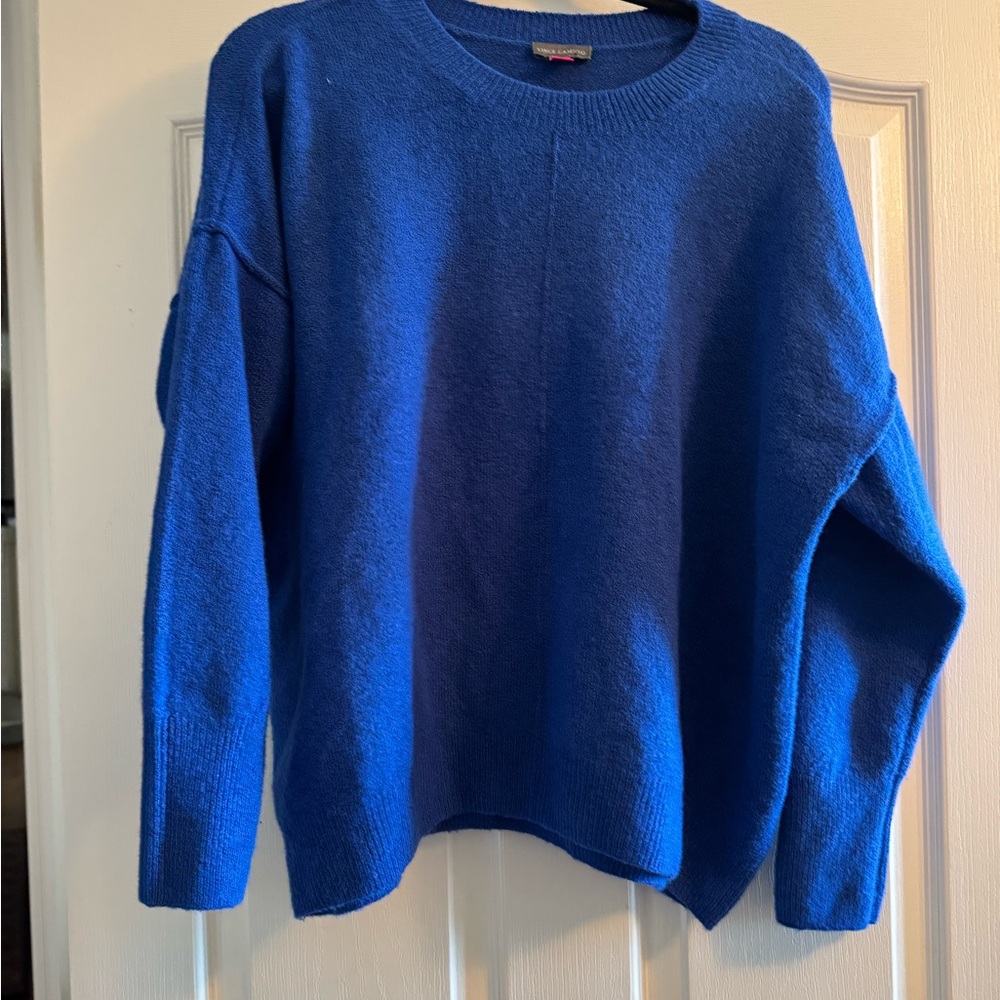 Vince Camuto Blue Crew Neck Sweater - Picture 3 of 3